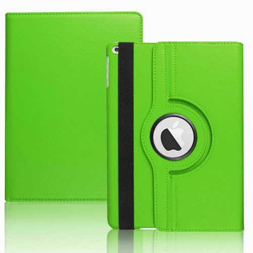 New 360 Rotating Case for iPad Mini 4/5 (2015, 2019) A1538, A1550, A2133, A2124, A2126-360 Degree Rotating Stand Protective Cover with Auto Sleep Wake for iPad Mini 4/5 (2015, 2019) (Green)