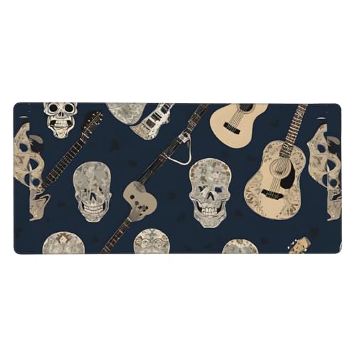 Sous-main de bureau 90x40 cm étanche et antidérapant grand tapis de souris de jeu