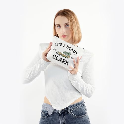 PWHAOO Funny Christmas Cosmetic Bag It's a Beaut Clark Est 1989 Cosmetic Bag Christmas Movie Lover Gift (Beaut Clark B)4