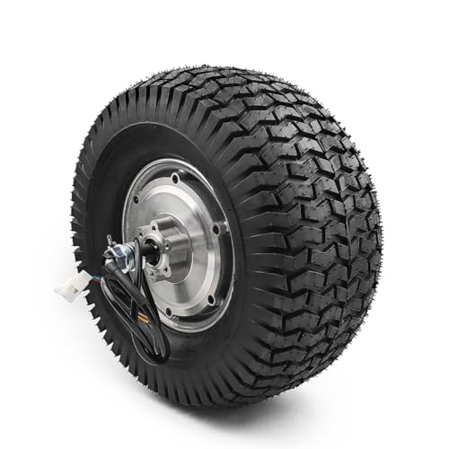 Image of Low Speed Big Torque 500W 13 Inch 13x6.5-6 Tire Scooter Brushless Gear Hub Motor Wheel For Scooter Cart (single axle, 24V 500W)