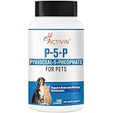 Activin P 5 P (Pyridoxal-5-Phosphate) for Dogs and Cats | Support Metabolism & Nervous System | Helps Support Energy Metabolism | 100 Capsules.