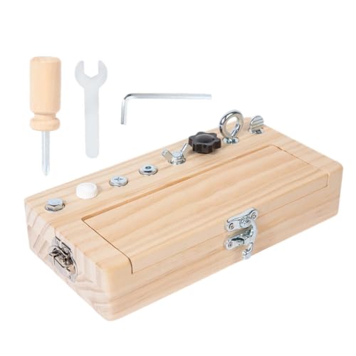Set destornillador infantil STEM de bloques con tornillos para aprendizaje preescolar en vacaciones