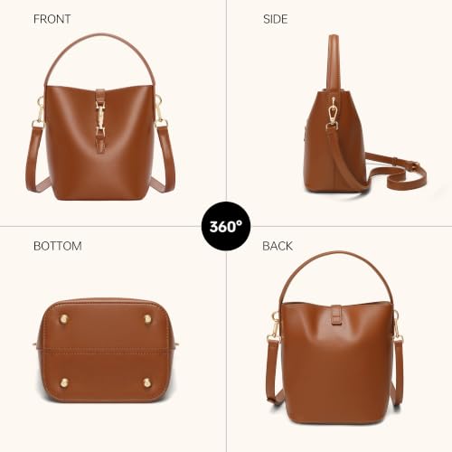Image of GEMIU Bucket Purses for Women Clutch Purse Small Crossbody Bags for Women