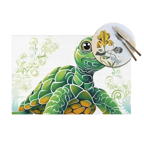 Sets de table en PVC résistant à la chaleur pour enfants - 8