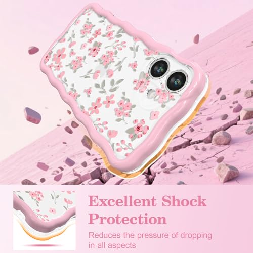 Coque iPhone 16 fleur rose : évitez les rayures avec ce silicone antichoc - 4
