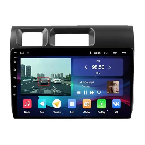 Autoradio portátil con Carplay para Toyota Land Cruiser 70 2023 2G+32G multimedia