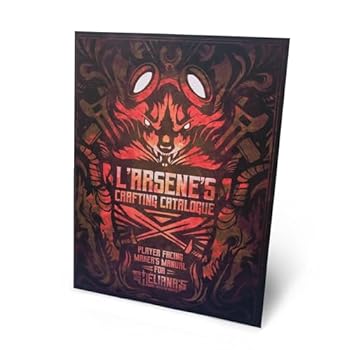 Bookmark Loot Tavern L'Arsène's Crafting Catalogue Book