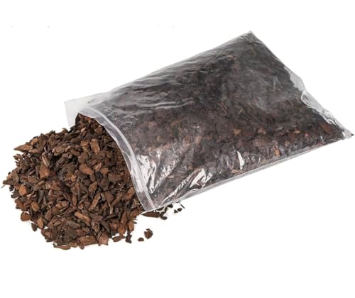 The Tall Pine Pine Bark Mulch Nuggets (4 Quarts) for Indoor/Outdoor Container Gardening, Houseplant Mulch, Brown