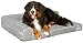 PetFusion Memory Foam Dog Bed (the BetterLounge) with Waterproof liner & removable cover (XL 44x34x7.5"). Replacement covers & blankets also avail