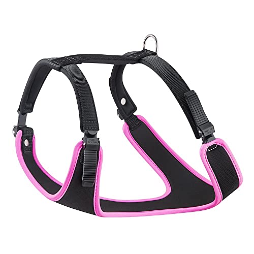 Ferplast Peitoral acolchoado para cães ERGOCOMFORT PP, sistema de fechamento com dupla micro-regulaç