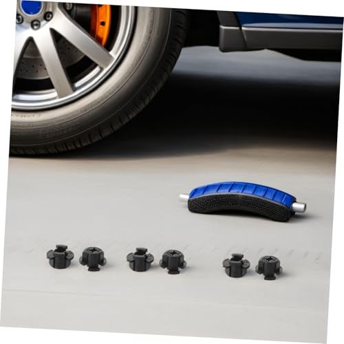 Clips de fijación para radar de coche: pack de 20 soportes de plástico negro resistentes 5