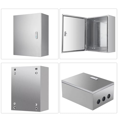 Boîtier de distribution en acier inoxydable robuste pour armoire murale étanche