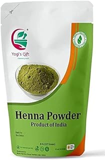 HENNA POWDER 8 Ounce | For Hair Color | Red/Orange Hair Coloring | Triple Sifted Henna | Lawsonia - Inermis,| No chemicals | HENA POWDER