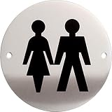 Tamaño WC Placas: diámetro 7.5 cm / 3", espesor 0.6 mm / 0.02". Peso 5g / 0.2oz.