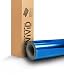 Blue Mirror Chrome Cast Vinyl Wrap Self-Adhesive Film Decal Air-Release Bubble and Air-Free 3MIL-VViViD8 (1ft x 5ft)