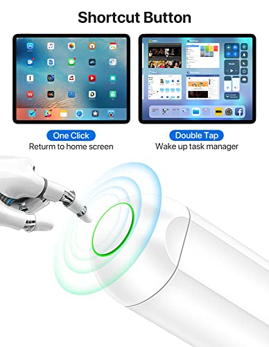 Ipad Pencil 2Nd Generation With Magnetic Wireless Charging, Same As Apple Pencil 2Nd Generation,Stylus Pen Compatible With Ipad Pro 11 In 1/2/3/4, Ipad Pro 12.9 In 3/4/5/6, Ipad Air 4/5, Ipad Mini 6 #TOP4