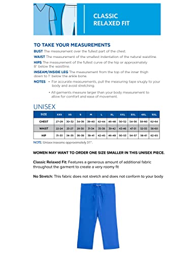 Landau Scrub Zone Unisex Relaxed Fit 2-Pocket Drawstring Cargo Scrub Pants 85221 #TOP5