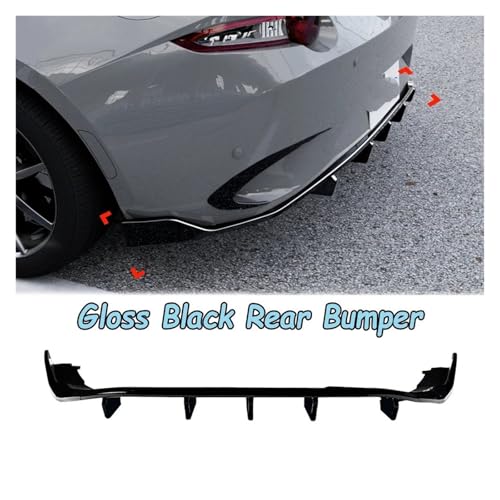 Diffuseur pare-chocs pour Mazda MX-5 Miata ND noir haute finition