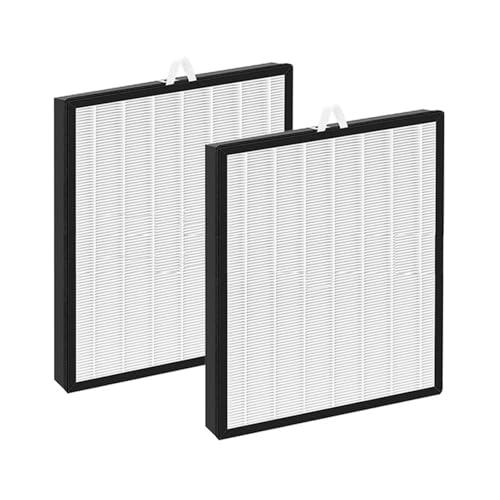 JMOUQZYJ Hepa Filter for LEVOIT Vital 100S Air Purifier, High-Efficiency Activated Carbon Pre-Filter, Vital 100S-RF(2 Pack)