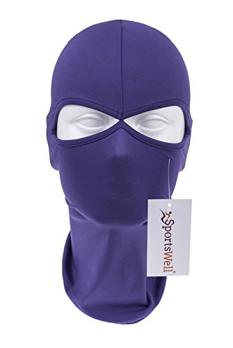 SportsWell Ultra Thin CS Outdoor Balaclava Lycra Face Mask Cycling Hood Hat