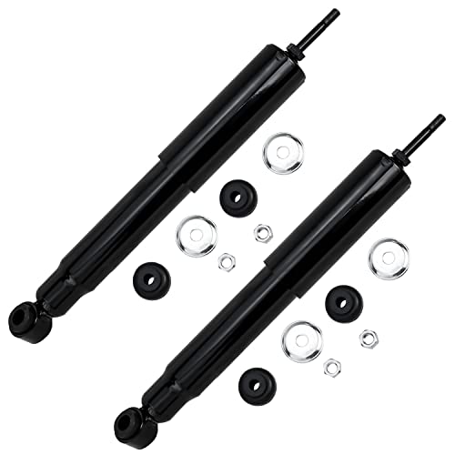 Image of Detroit Axle - 4pc Shock Absorbers for 2WD 03-07 Ford E-250 Van, 92-02 E-250 Econoline Van, 4 Front and Rear Shock Absorbers Assembly Replacement