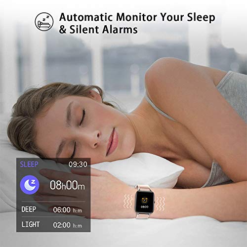 Popglory-Smart-Watch-Reloj-Inteligente-con-Oxigeno-Sanguineo-Presion-Arterial-Frecuencia-Cardiaca-Pulsera-Actividad-Impermeable-IP67-para-Hombre-Mujer-para-iOS-Android