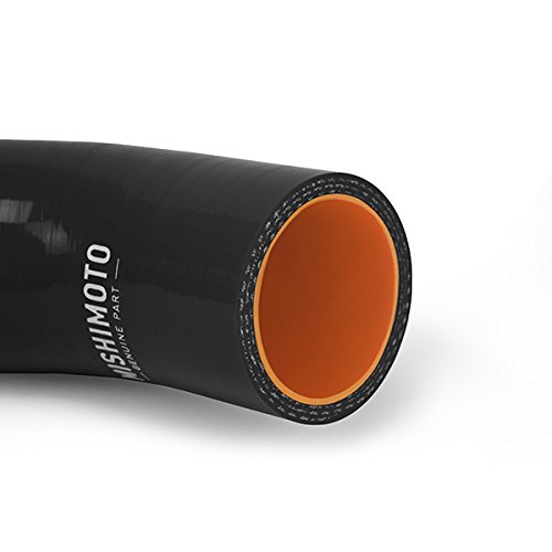 Image of Mishimoto MMHOSE-WR6-91BK Silicone Radiator Hose Kit Fits Jeep Wrangler YJ 1991-1995 Black