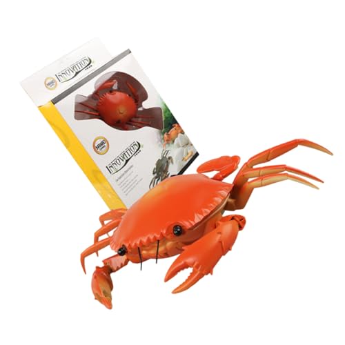 Crabe télécommandé jouet électronique éducatif et farce de fête rouge
