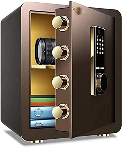 Steel - Safes Boxes Electronic Deposit 40x36x32cm Small and Medium-Sized All-Steel Office Anti-Theft Lock Box, Cash, Jewelry Smart Home strongbox