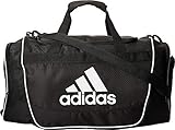 adidas Unisex Defender II Medium Duffel Bag, Black, ONE SIZE