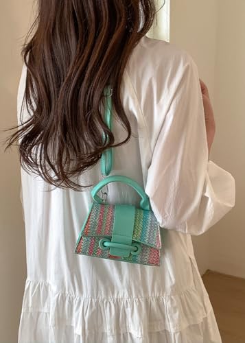 Image of FALETO Mini Handbag For Women, Ladies Top Handle Bag, Mini Everyday Purse