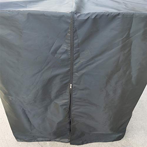Lilei Ibc Tote Cover For 1000L, Outdoor Rain Barrel Water Tank Protective Cover, With Zipper On One Side, 210D Sunshade For Protect Your Water Tank From Harmful Uv Rays (Black) #TOP1