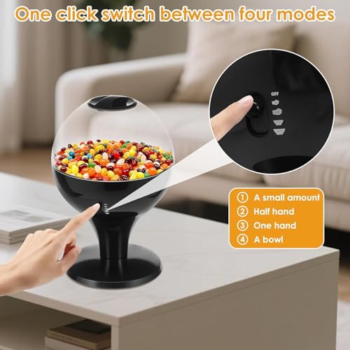 Distributeur automatique de bonbons pot à bonbons portable 5,5 cm - 6