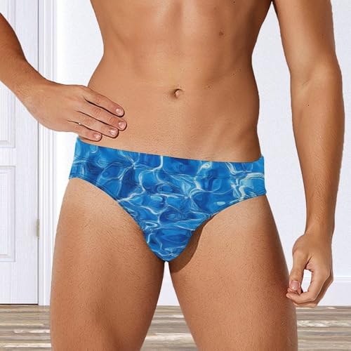 Swimming Pool Water Men's Swimsuit Bikini Briefs Swim Underwear Stretchy Swimwear2