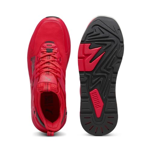 PUMA PUMA Mens Pacer + Sneaker, Mens red Mens Black, 9