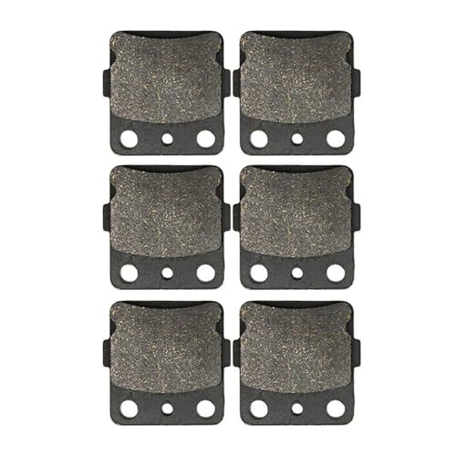 Plaquettes de frein avant et arrière TRX400-Sportrax400 Fourtrax400 3 pièces