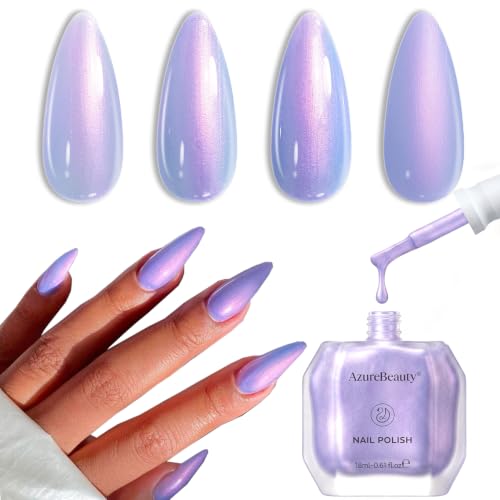 AZUREBEAUTY 18ml Galaxy Blue Purple Nail Polish