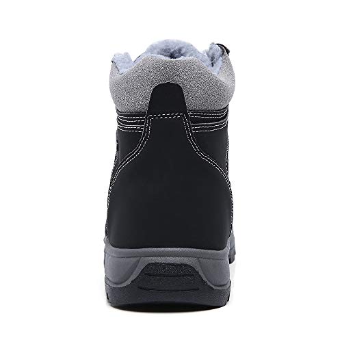 Ezkrwxn Snow Boots For Men Winter Shoes Waterproof Cold Weather Boots Fur Warm Boots Outdoor Hiking Ankle Boot #TOP2