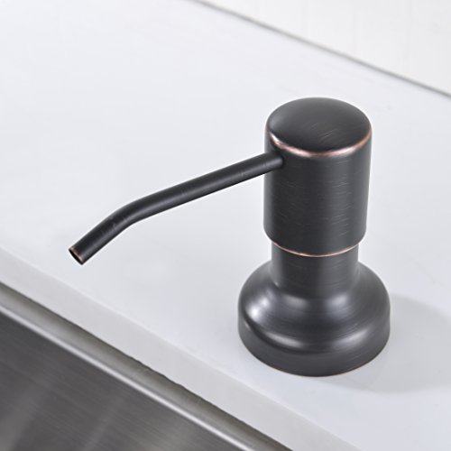 Soap Dispenser,Stainless Steel Dish Soap Dispenser For Kitchen,Hand Soap Dispenser Stainless Steel, Sink Soap Dispenser With Large Bottle, Oil Rubbed Bronze Soap Dispenser Refill From The Top #TOP1