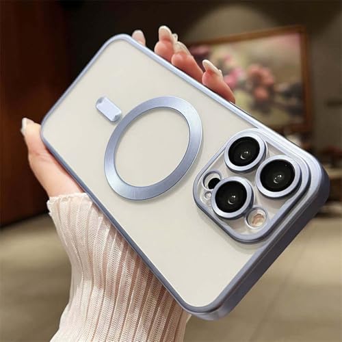 Protection d'objectif souple et charge magnétique pour coque iPhone 14 Pro Max