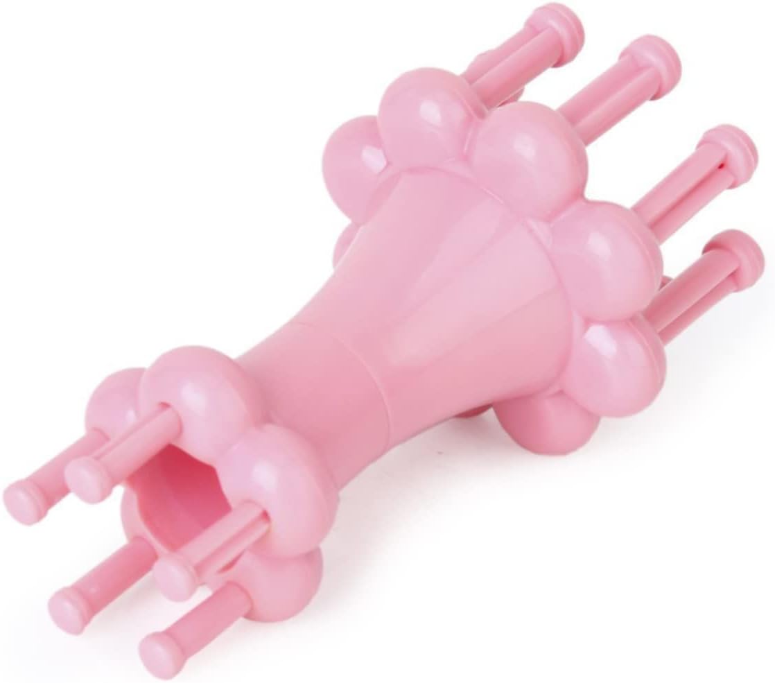 Knitting Loom Set for Beginners, 4 Piece Pink Plastic