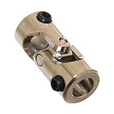 Joy-Button 1x Mini Kardangelenk 6mm Wellenkupplung für Modellbau Verbinder Schiffswelle Gelenkwelle Kreuzgelenk Wellenverbinder Neu (Ø6mm)