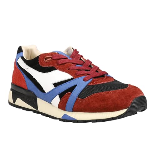 Diadora Mens N9000 Italia Lace Up Sneakers Shoes Casual - Red2