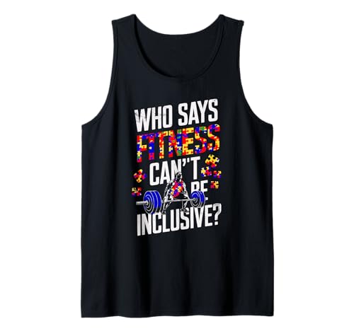 Who Says Fitness Can’t Be Inclusive Autism Workout Tank Top
