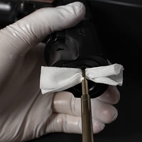 2" Gun Cleaning Patches 600 Count And 12" Silicone Gun Cloth In Plastic Box - Gun Cleaning Supplies Includes Lint Free Gun Cloth Cleans Polishes Protects, 9Mm Gun Patches Fit For .22-.45Cal Firearms #TOP2