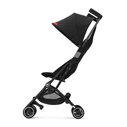 Gb Pockit+ All-Terrain, Ultra Compact Lightweight Travel Stroller With Canopy And Reclining Seat In Velvet Black #TOP1