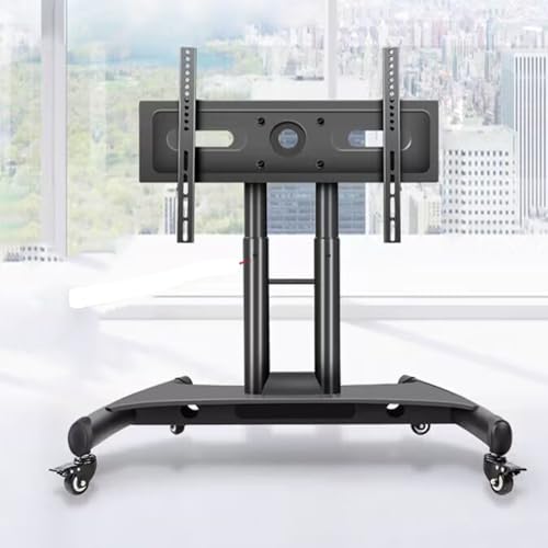 Soporte móvil para TV de 32-65 pulgadas con ruedas y ajuste 0-90° miniatura 1