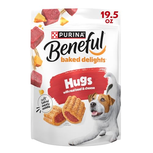 Purina Beneful Baked Delights Hugs Beef & Cheese