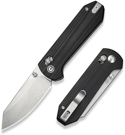 CIVIVI Yonder Folding Pocket Knife for EDC, Crossbar Lock Knife with 2.88