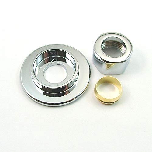 Mira Miniduo, Minilite, Pace Shower Inlet Pipe Concealing Plate Chrome 1663.168
